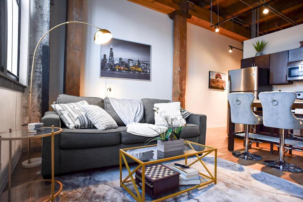 Luxery Stay Chicago - Themed Units! Close To Downtown, Mccormick Place & Wintrust Arena 外观 照片